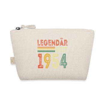 Legendär seit 1954 jahrgang 1954 - Bio-Täschchen - Natur - Vorne