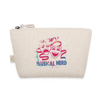 Musical Nerd Masks - Organic Pouch - nature - Front
