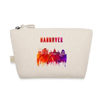 Hannover Skyline Design - Bio-Täschchen - Natur - Vorne