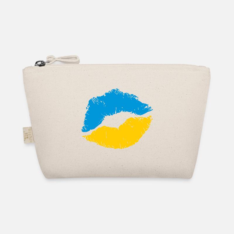 SAVE UKRAINE Ukrainian flag Organic Pouch