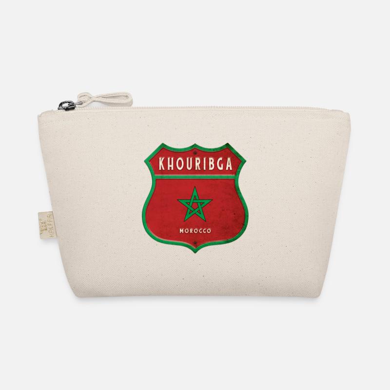 Khouribga Maroc Armoiries Drapeaux Design Trousse biologique