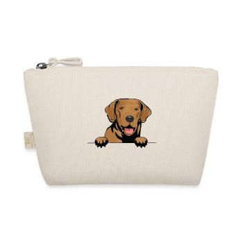 Broholmer Dog for Peeking Dog Lovers - Organic Pouch - nature - Front