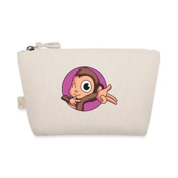 Cheeky monkey - Organic Pouch - nature - Front