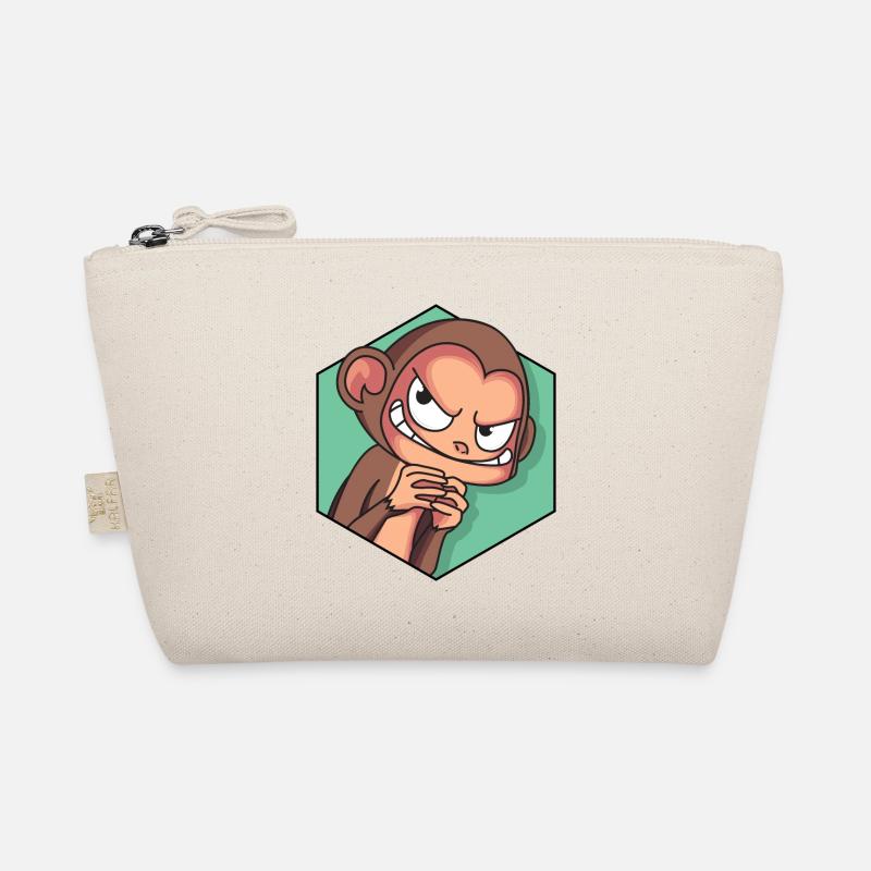 Cunning monkey | Funny monkey Organic Pouch