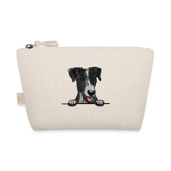 Smooth Fox Terrier Dog for Peeking Dog Lovers - Organic Pouch - nature - Front