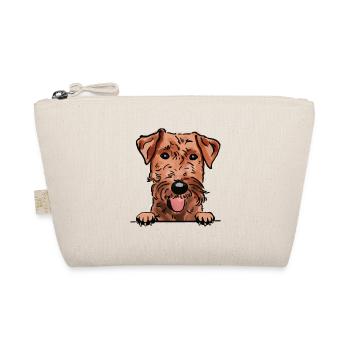 Welsh Terrier Dog for Peeking Dog Lovers - Organic Pouch - nature - Front