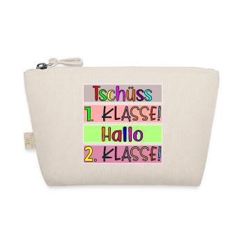 Grundschule Tschüss 1. Klasse Hallo 2. Klasse - Bio-Täschchen - Natur - Vorne