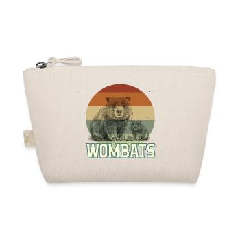 WOMBAT FAMILY - Organic Pouch - nature - Front