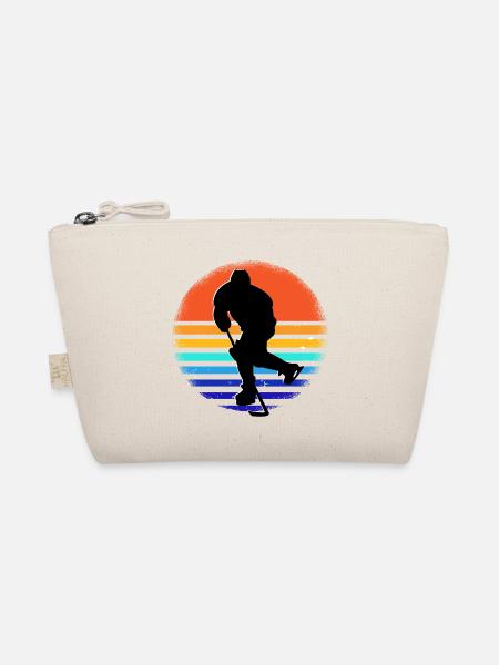 Ice - Hockey - Player - Bio-Täschchen - Natur