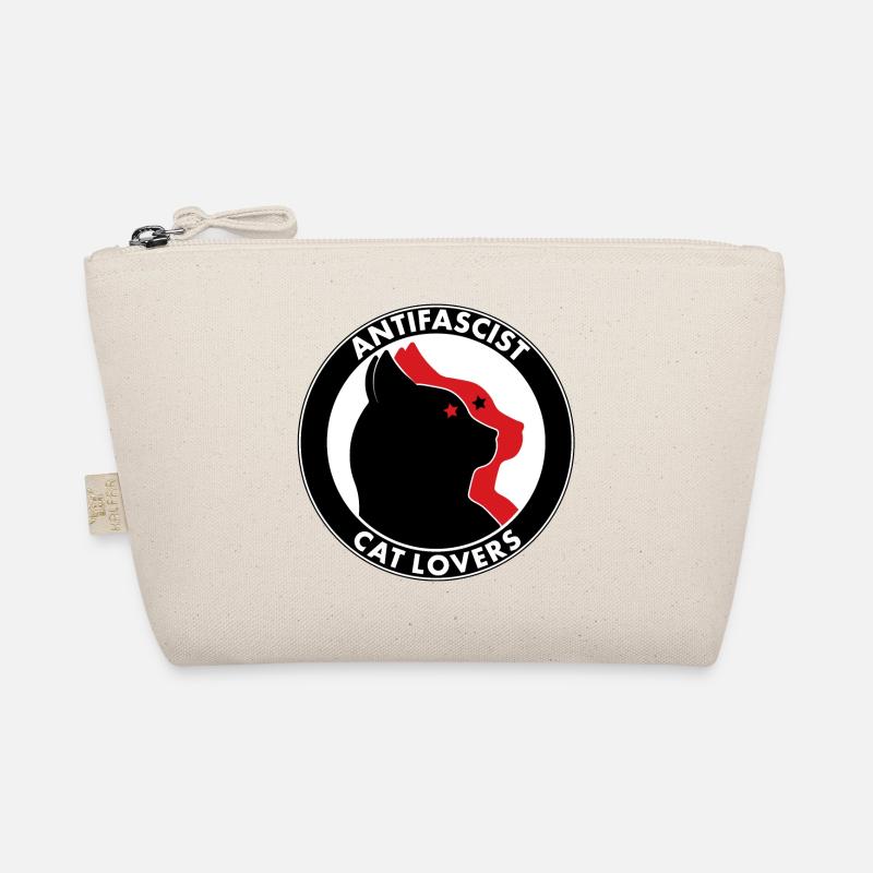 Antifascist Cat Lovers - Bio-Täschchen - Natur