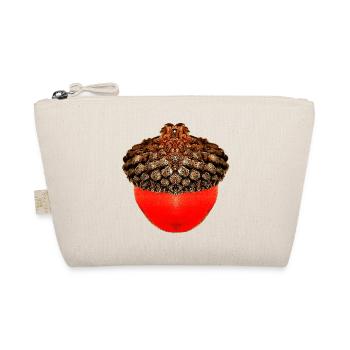 schöne Herbstdrucke, Eichelfoto, unisex herbst - Bio-Täschchen - Natur - Vorne