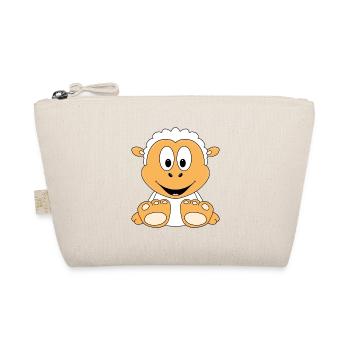 SCHAF - SHEEP - TIER - KIND - BABY - TIERISCH - Bio-Täschchen - Natur - Vorne