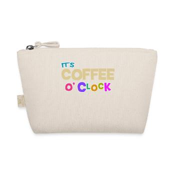 Cool Coffee Caffeine Statement Coffee Lovers - Organic Pouch - nature - Front