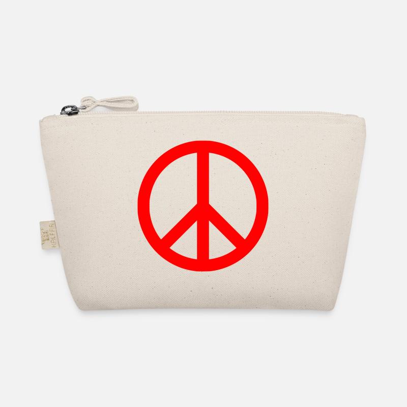 peace sign Organic Pouch