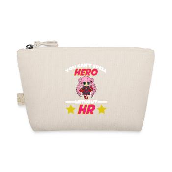 Employment Hire Worker Staff Company Design Spell - Organic Pouch - nature - Front