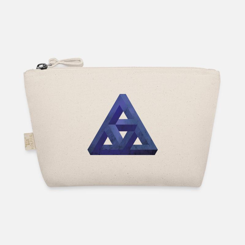 Individual Prism Illusion Organic Pouch