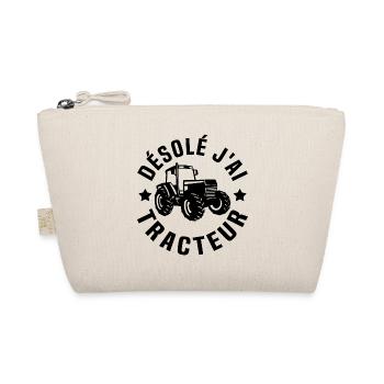 désolé j'ai tracteur - Trousse biologique - nature - Devant