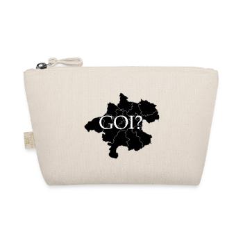 „GOI?" - Oberösterreich Dialektshirt - Bio-Täschchen - Natur - Vorne