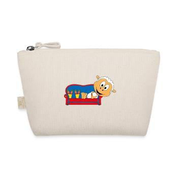 SCHAF - SHEEP - MÖHREN - GEMÜSE - ESSEN - SOFA - Bio-Täschchen - Natur - Vorne
