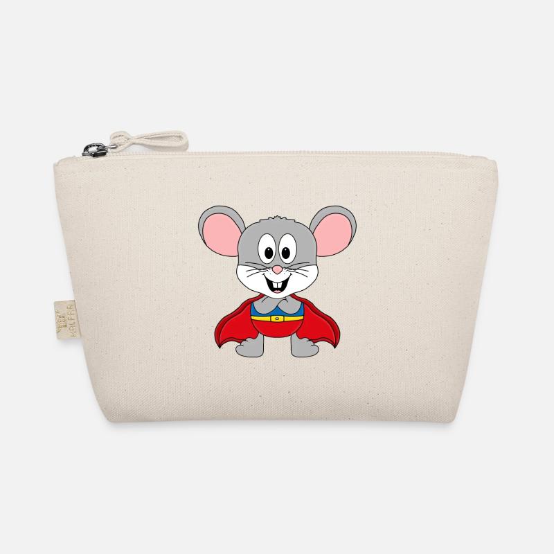 MAUS - MOUSE - SUPERHELD - SUPERHERO - KINDER Bio-Täschchen