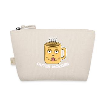 Frühstück Kaffeeliebhaber Kaffee Trinken Koffein - Bio-Täschchen - Natur - Vorne