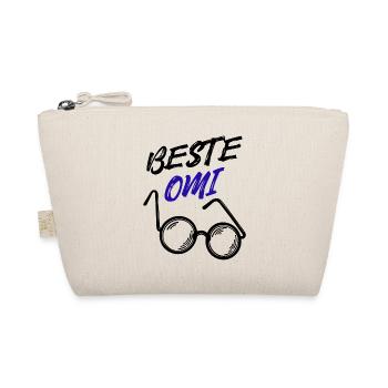 Oma Großmutter Beste Omi Brille Statement - Bio-Täschchen - Natur - Vorne