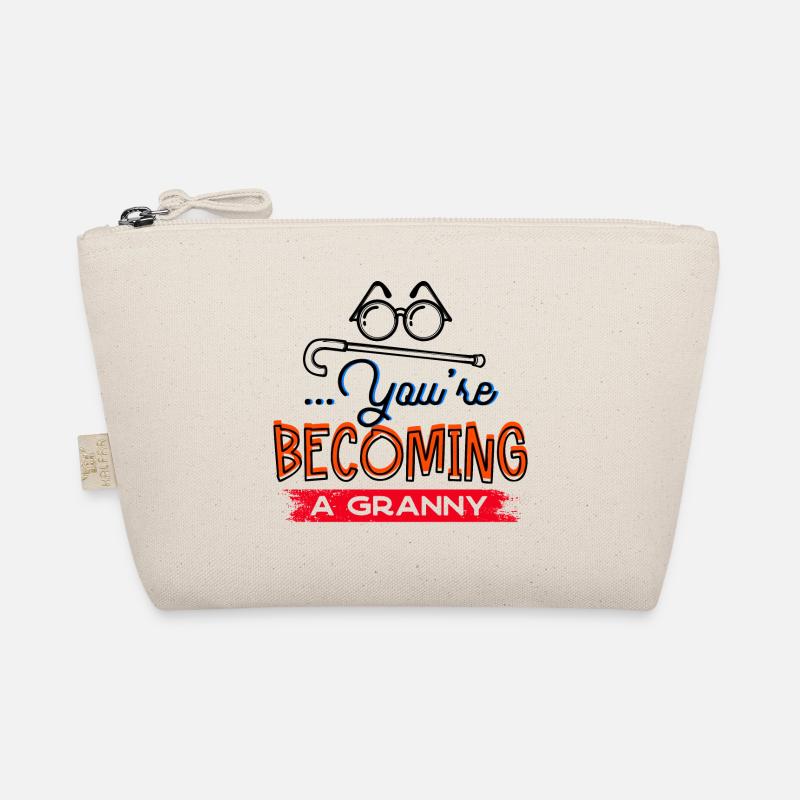 Brille Sehschwäche Großmutter Statement Oma Bio-Täschchen