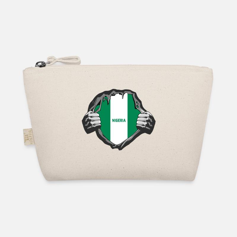 Nigeria Flags Design Organic Pouch