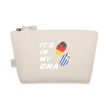 In meiner DNA Deutschland und Uruguay - Bio-Täschchen - Natur - Vorne