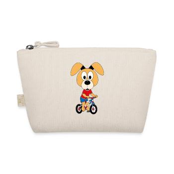 FAHRRAD - HUND - TIER - KIND - BABY - HOBBY - Bio-Täschchen - Natur - Vorne