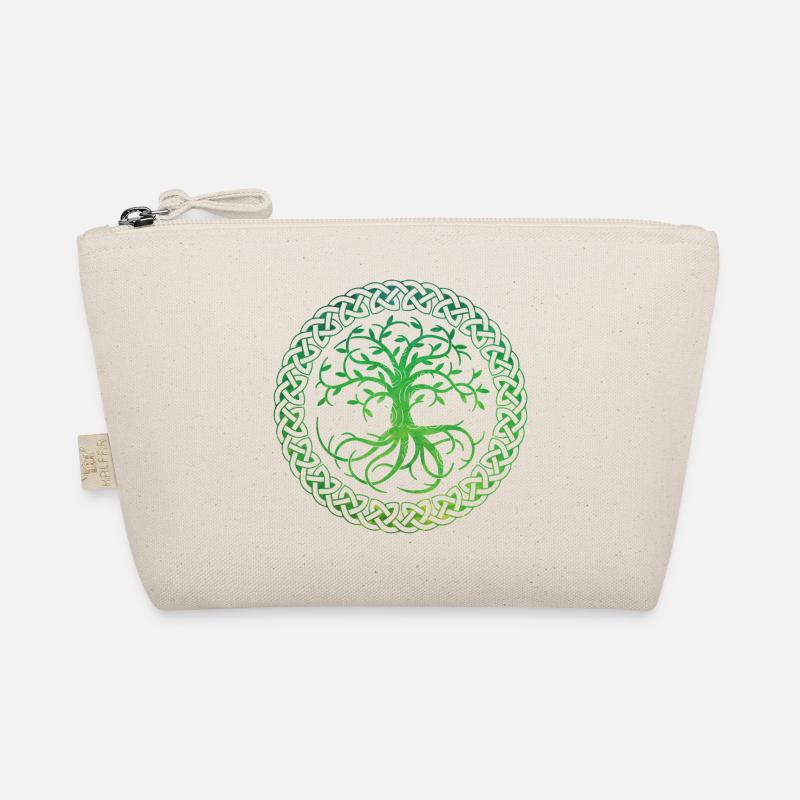 Celtic Tree of Life - Bio-Täschchen - Natur