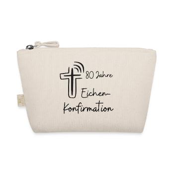 Eichen-Konfirmation 80 Jahre Jubelkonfirmation - Bio-Täschchen - Natur - Vorne
