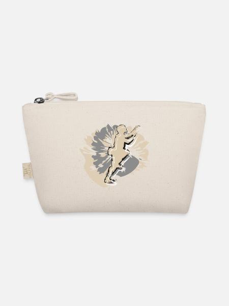 Valentine's Day climbing for men - Organic Pouch - nature - Front