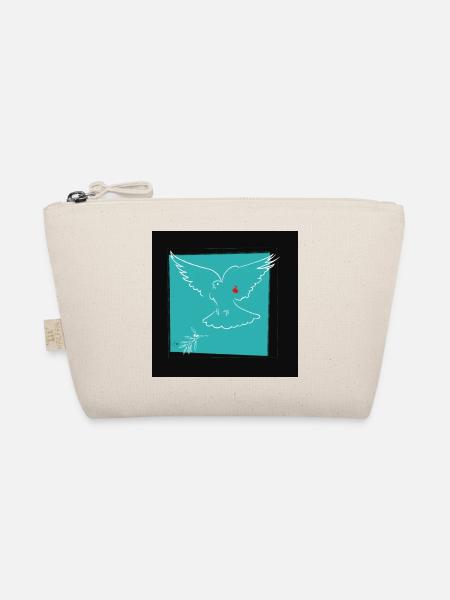 blow in the wing - Organic Pouch - nature - Front