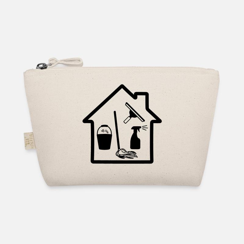 House cleaner window cleaner logo Organic Pouch