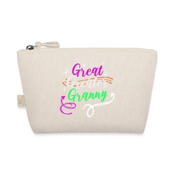 Grandmother Grandma Saying Superoma Pensioner Old Woman - Organic Pouch - nature - Front