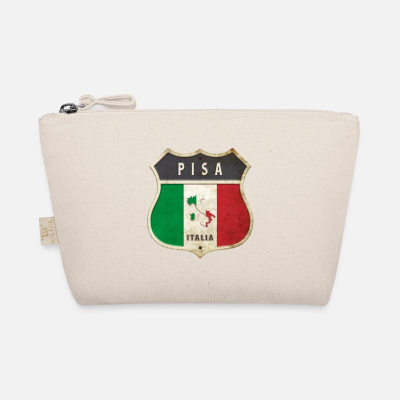 Pise Italie Armoiries Drapeaux Design Trousse biologique