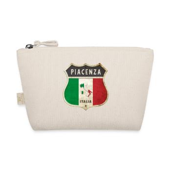 Piacenza Italien Wappen Flaggen Design - Bio-Täschchen - Natur - Vorne