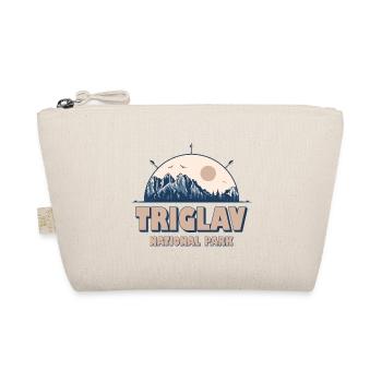 Triglav National Park Slovenia Vintage Hiking - Organic Pouch - nature - Front