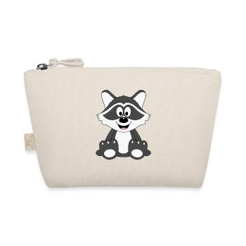 WASCHBÄR - TIER - KIND - BABY - Bio-Täschchen - Natur - Vorne