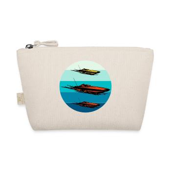 Rc Boat Racing Electric Powerboat Speedboat Race - Organic Pouch - nature - Front