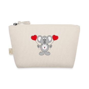 KOALA - LIEBE - TIER - KIND - BABY - Bio-Täschchen - Natur - Vorne