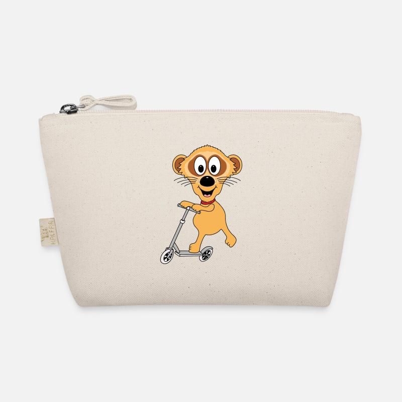 ERDMÄNNCHEN - ROLLER - TIER - KIND - BABY Bio-Täschchen