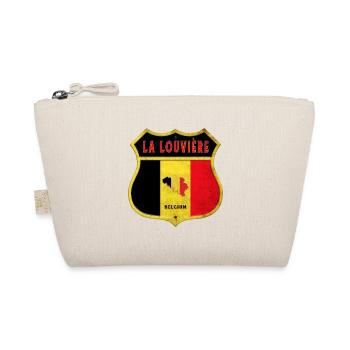 La Louvière Belgique Armoiries Drapeaux Design - Trousse biologique - nature - Devant