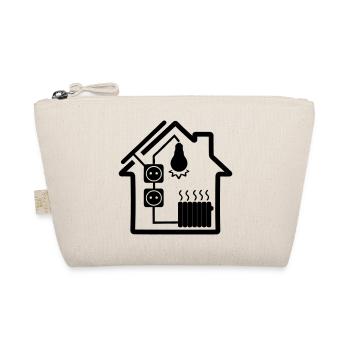 House with solar energy - Organic Pouch - nature - Front