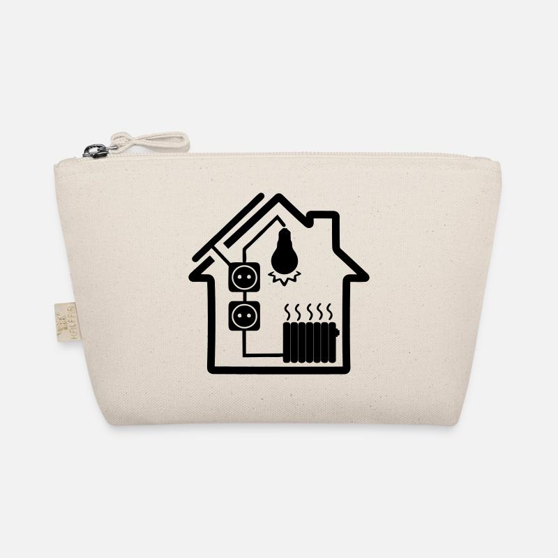 Haus mit Solarenergie Bio-Täschchen