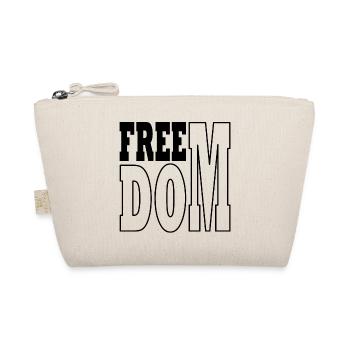 Freedom black - Bio-Täschchen - Natur - Vorne