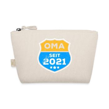 Seniorin Oma Großmutter Statement Ruhestand - Bio-Täschchen - Natur - Vorne