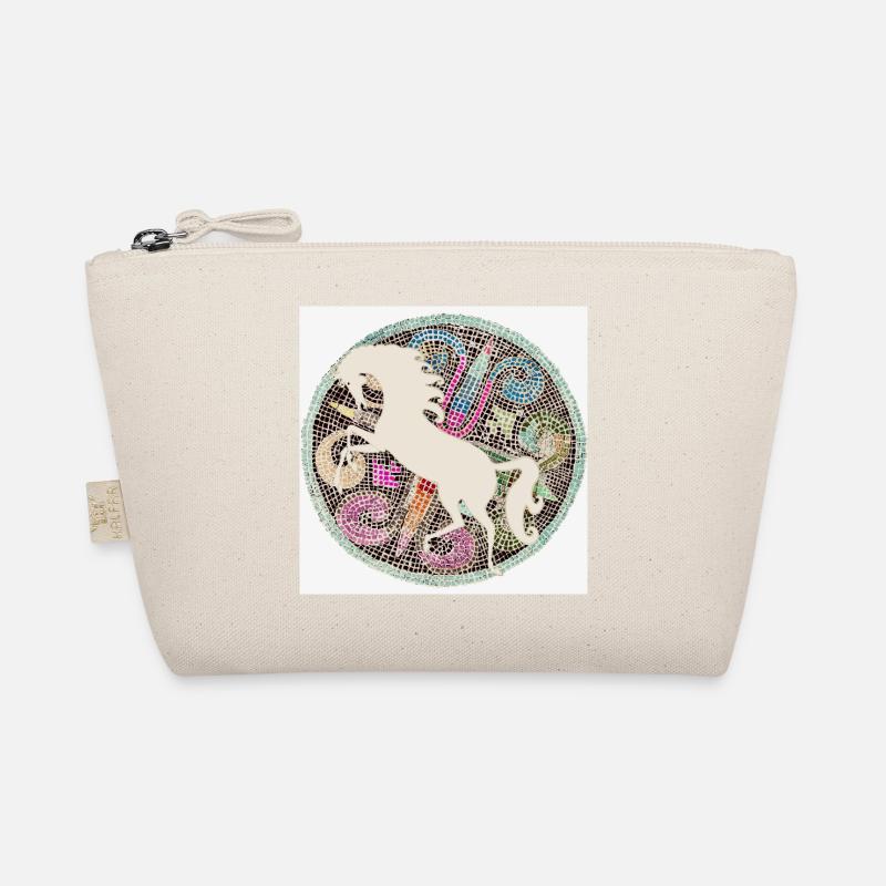 Cheval mosaïque blanc Trousse biologique