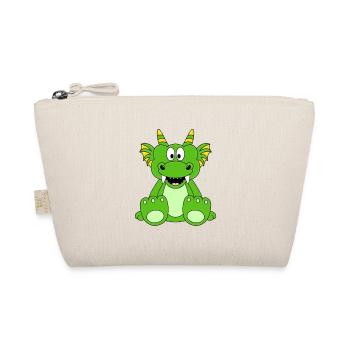 DRACHE - KINDER - BABY - Bio-Täschchen - Natur - Vorne